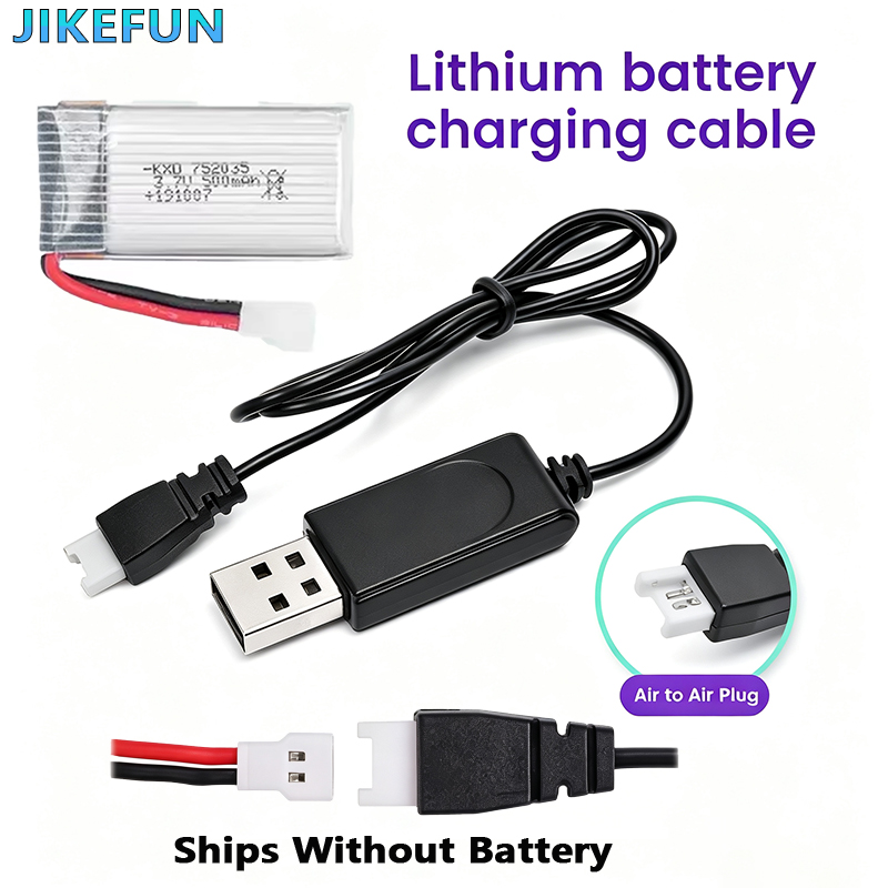 Drone Battery Adapter - 3.7V Lithium Polymeer Batterij USB Oplader