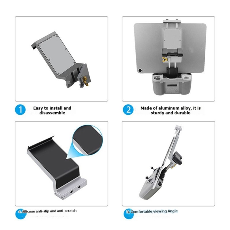 RISE-Aluminiumlegering bevesti - Drone Tablet Mount recensie en prijs