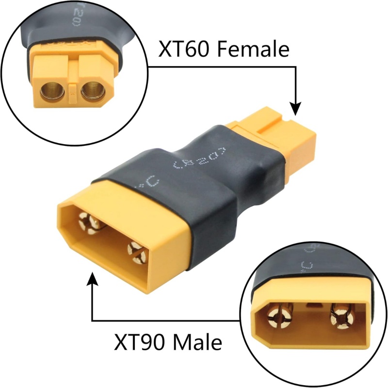 2 stuks/set XT90 mannelijk/vro - Drone Battery Adapter recensie en prijs