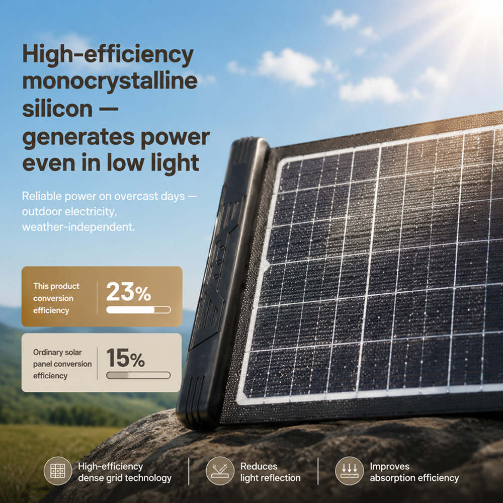 40W 18V opvouwbaar zonnepaneel - Drone Solar Charger recensie en prijs