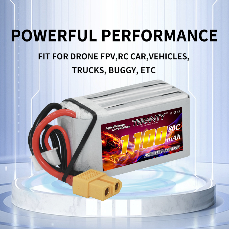 TERANTY 4S 1100mAh 80C/160C Li - Drone Power Bank recensie en prijs