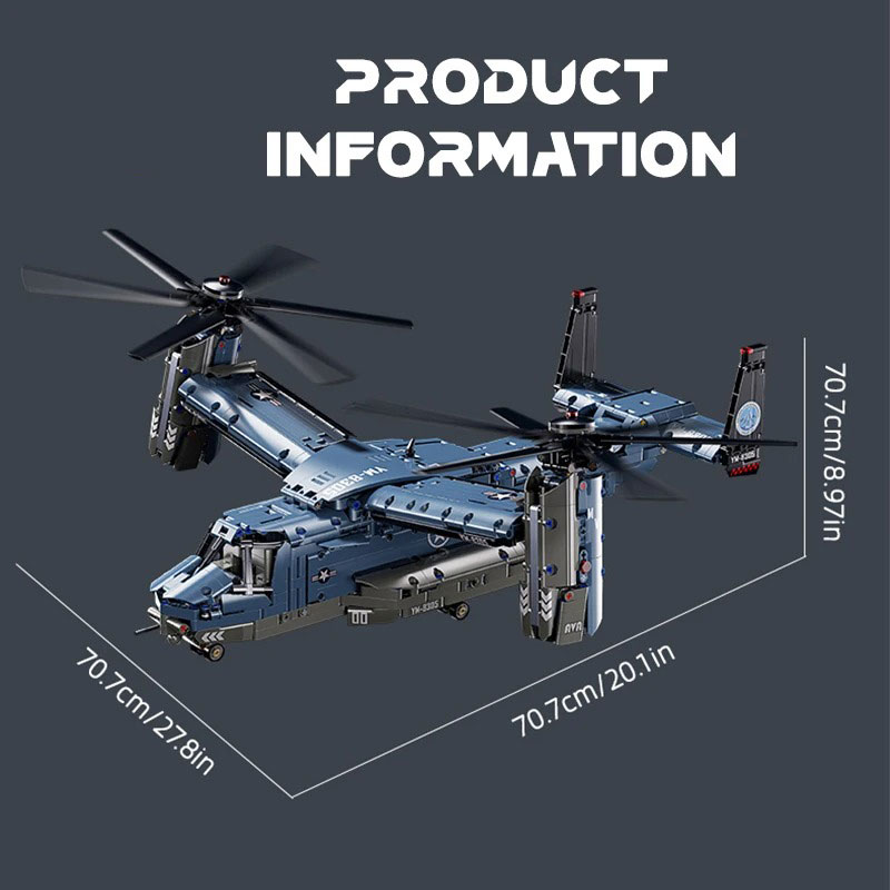 Militaire V-22 Osprey Tiltroto - Jjrc Drone X12 recensie en prijs